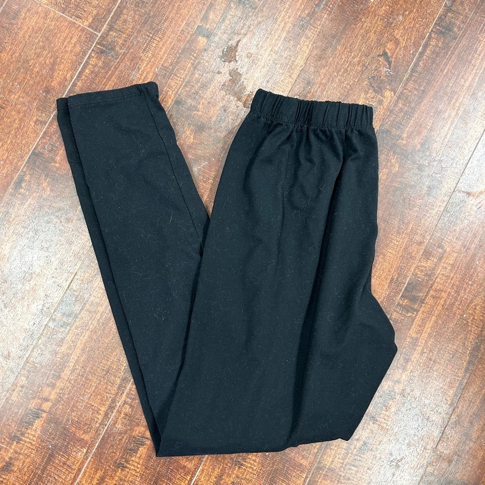 Sweetlegs plus black leggings